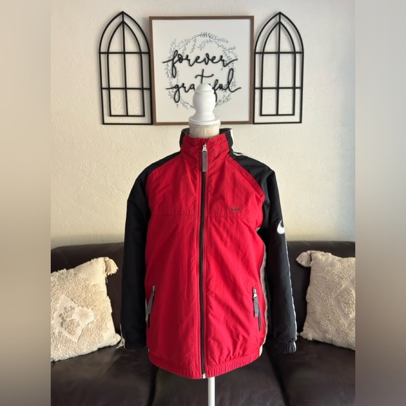 Vintage Y2K 90’s Nike Retro Reversible Jacket Size L Streetwear Classic Casual - Picture 11 of 15